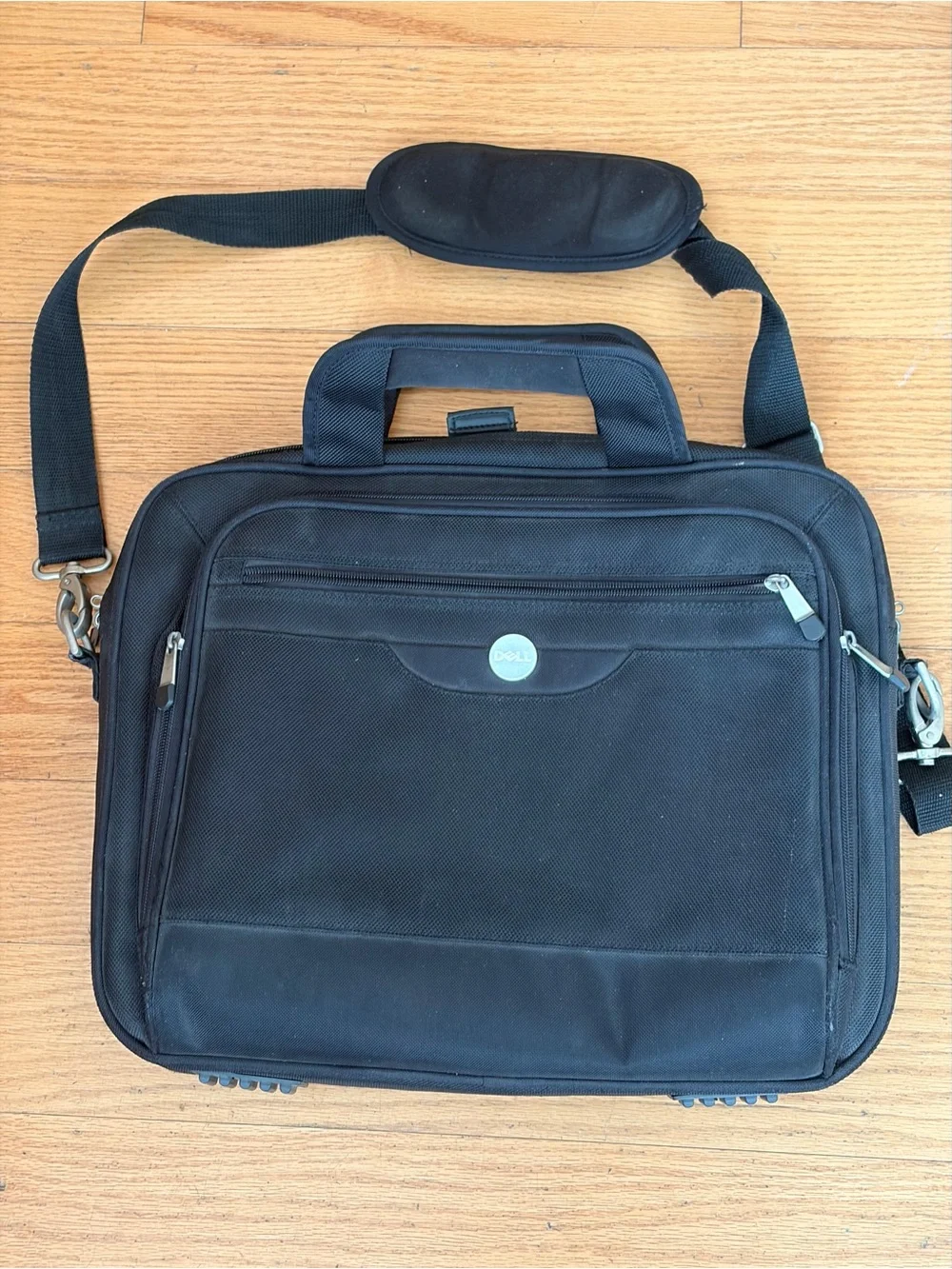 Dell Black Laptop Briefcase with Shoulder Strap
